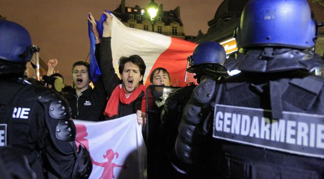 Image - Atlantico écrit : « Pourquoi la répression « disproportionnée » de la Manif pour tous est bien plus qu&rsquo;un simple accident de parcours de ce gouvernement »