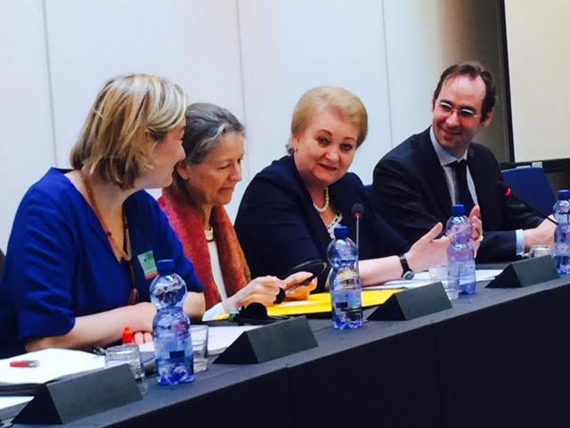 Image - Intervention devant les députés européens pour dénoncer la GPA