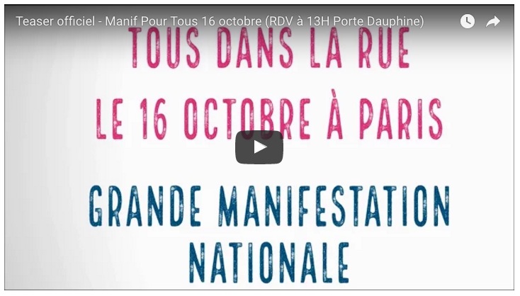 Image - Les teasers vidéo de la manif&rsquo; du 16 octobre