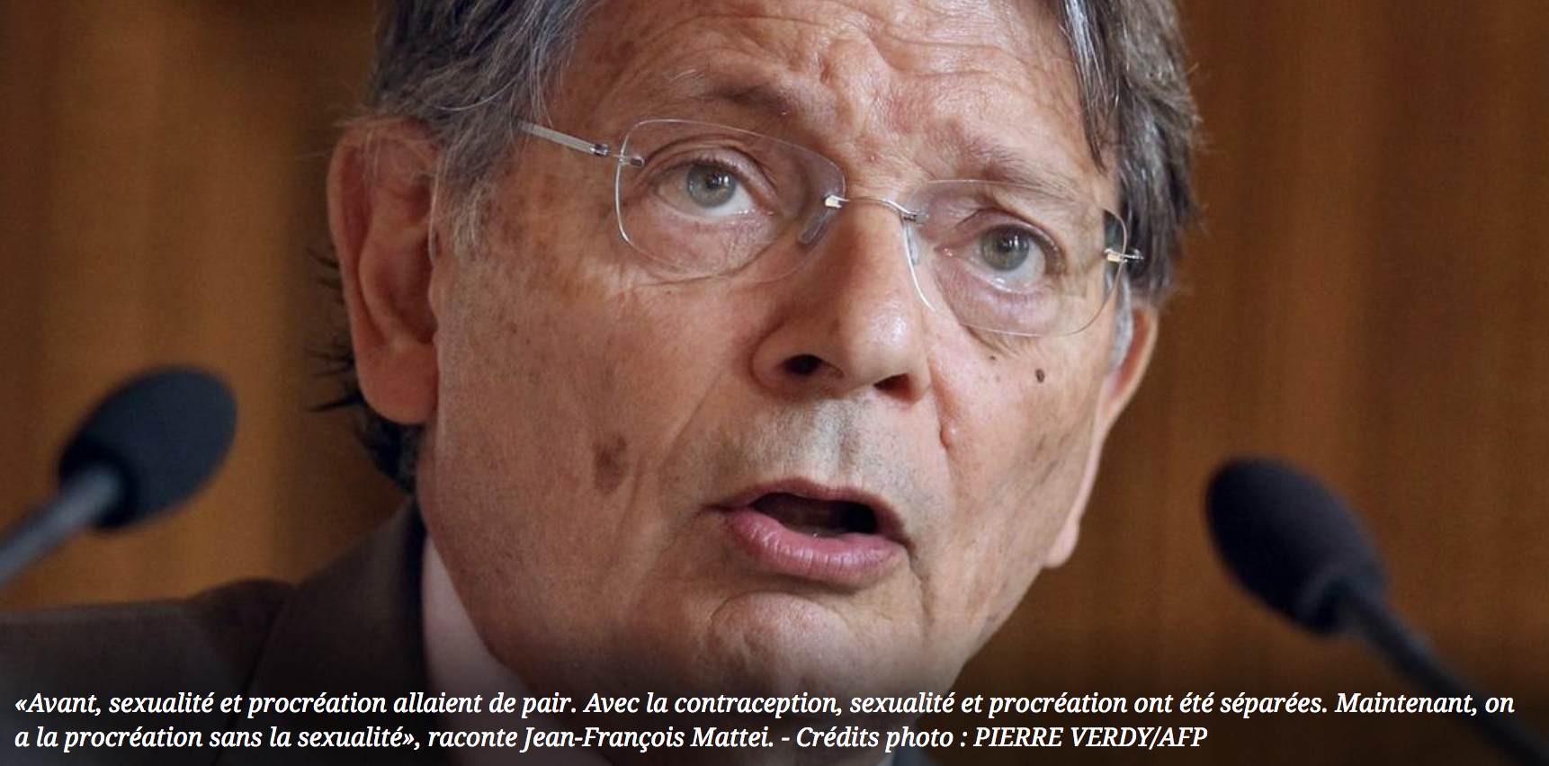 Image - Le Figaro : Jean-François Mattei: «Une révolution sociétale majeure se profile»
