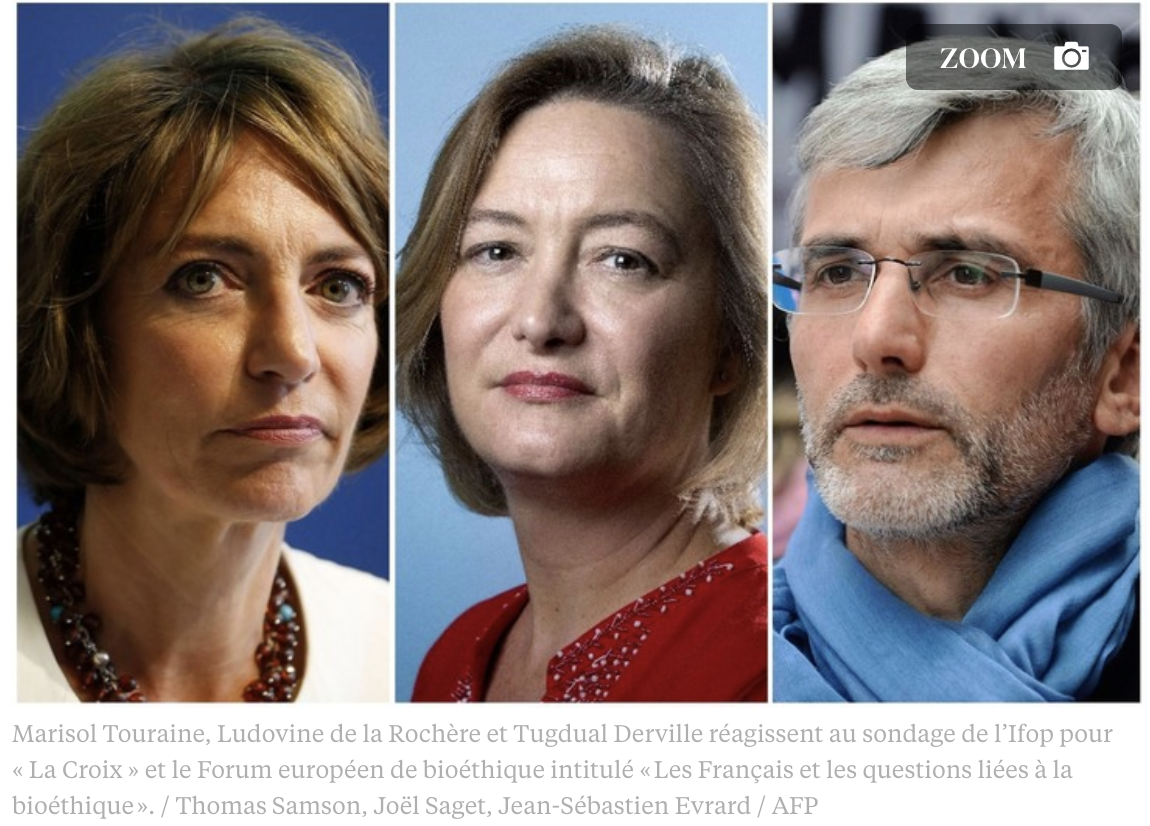 Image - La Croix : "Les Français et la bioéthique : le débat est relancé"