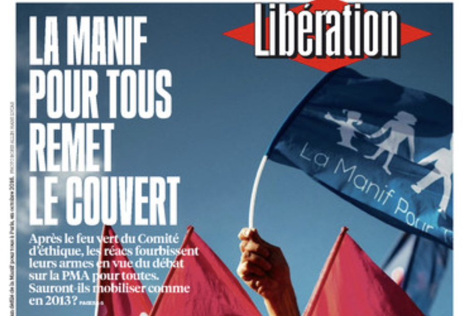 Image - Libération – La manif pour tous remet le couvert