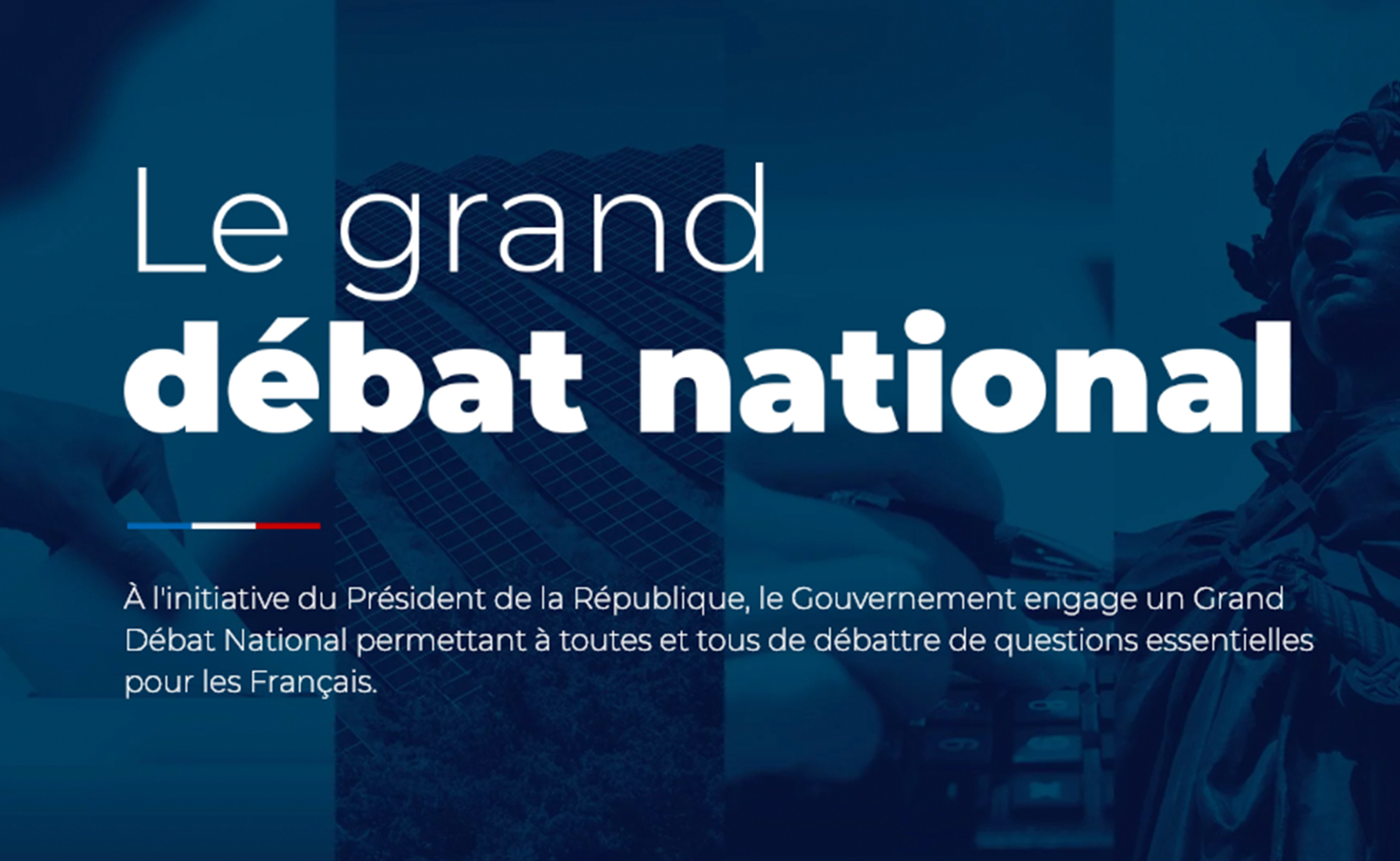Image - Communiqué – La plate-forme du « Grand débat » doit être adaptée