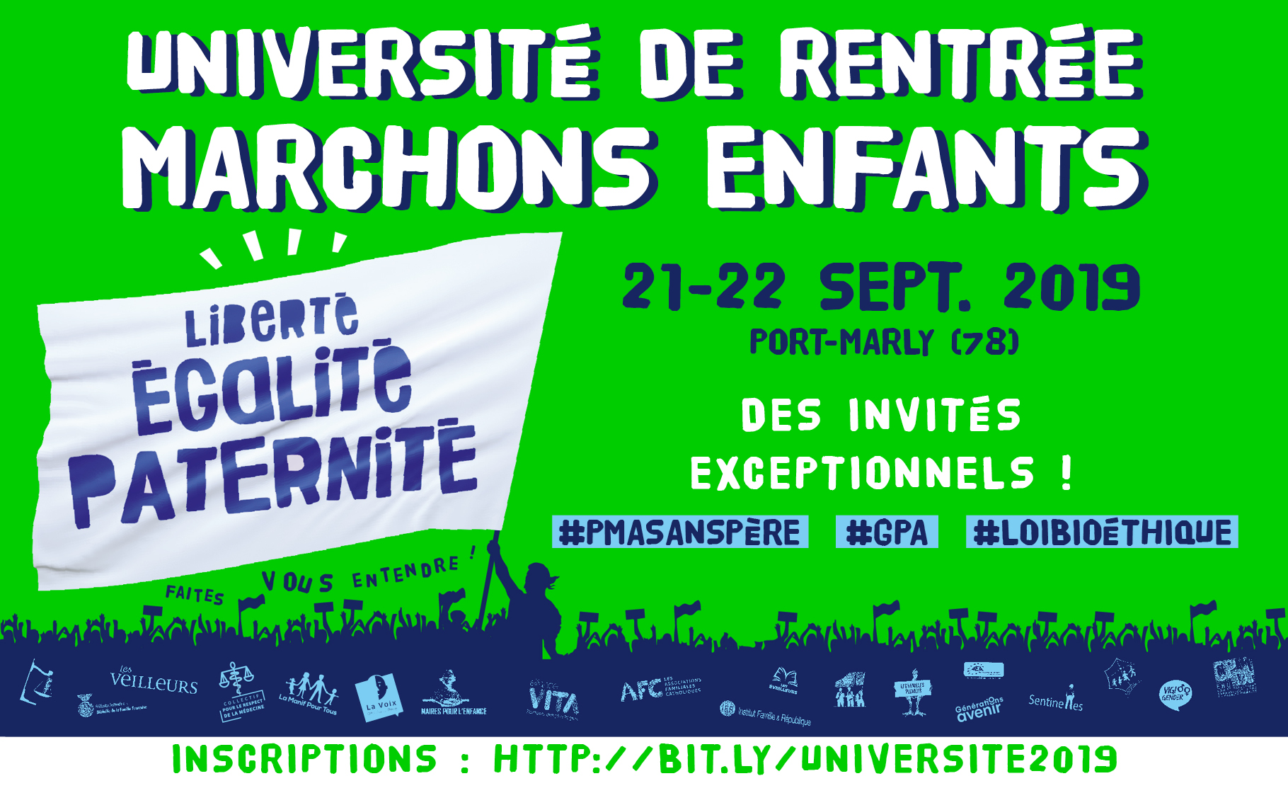 Image - Université de rentrée Marchons Enfants ! : tous en marche vers le 6 octobre