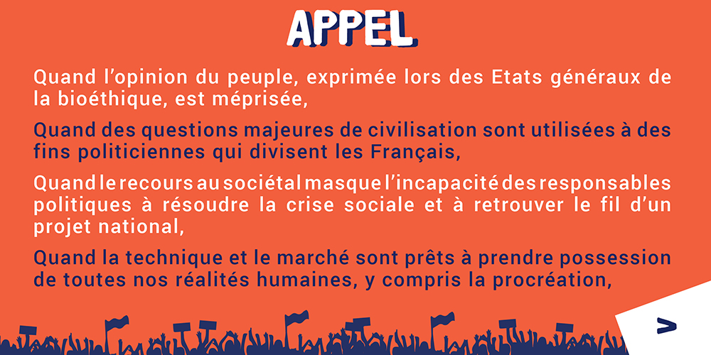 Image - Communiqué de presse – Projet de loi bioéthique : La Manif Pour Tous soutient l’appel solennel, unitaire et fédérateur pour les droits de l’enfant