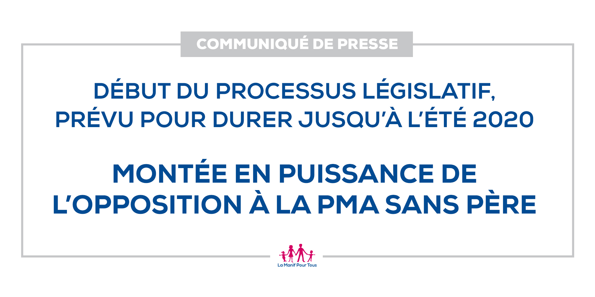 Image - Début du processus législatif : Montée en puissance de l’opposition à la PMA sans père
