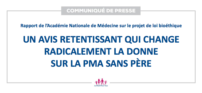 Image - CP – Un avis retentissant qui change radicalement  la donne sur la PMA sans père