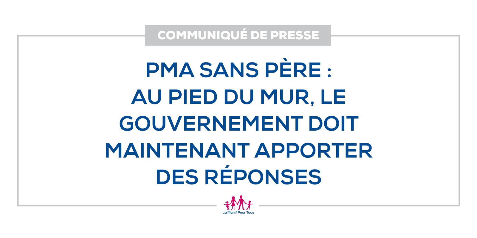 Image - PMA sans père : au pied du mur, le gouvernement doit maintenant apporter des réponses