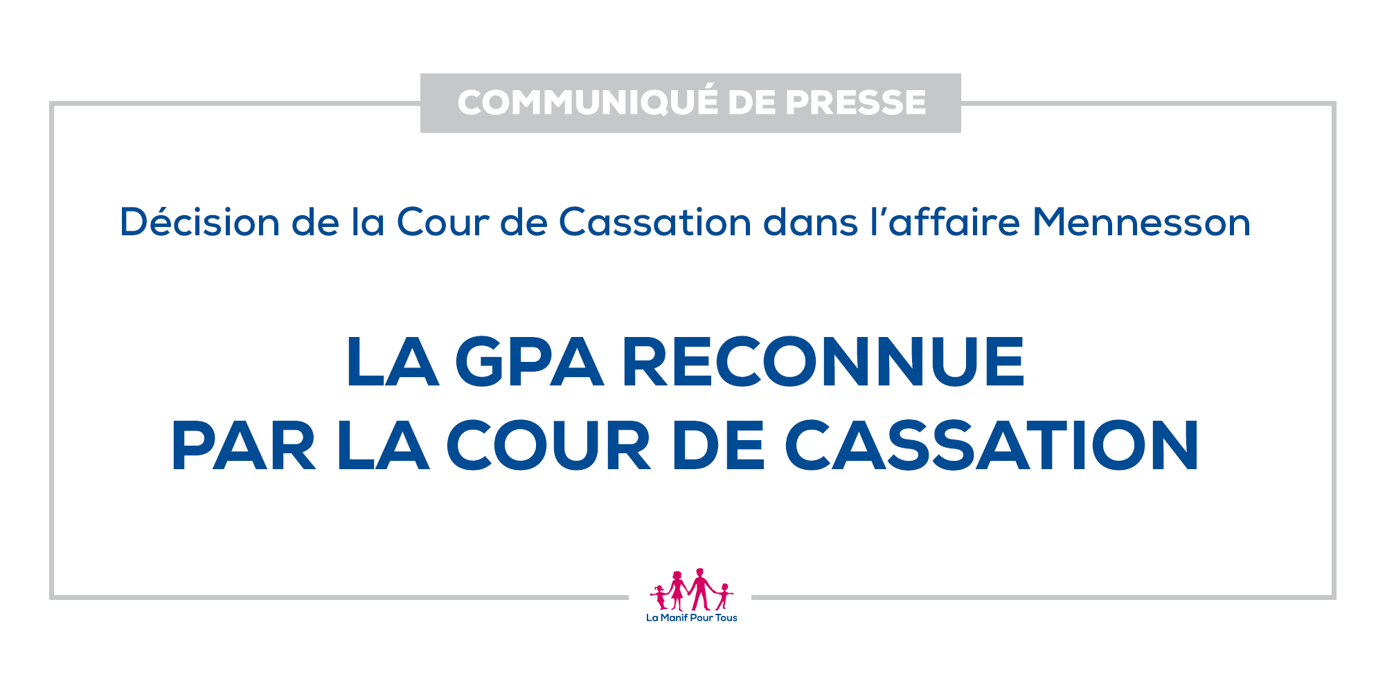 Image - Communiqué – La GPA reconnue par la cour de Cassation !