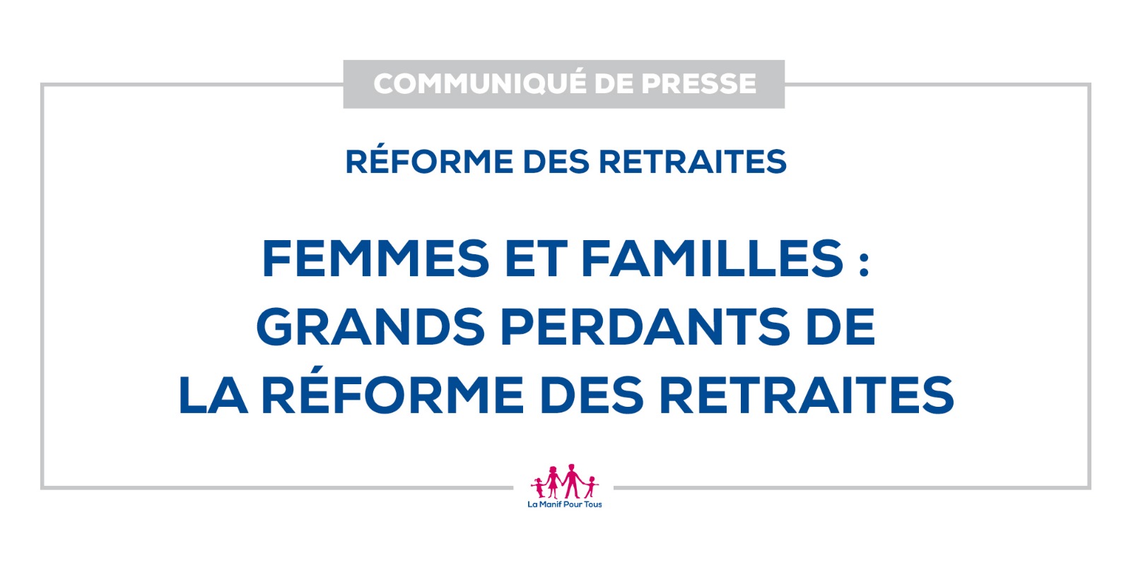 Image - CP – Femmes et familles : grands perdants de la réforme des retraites