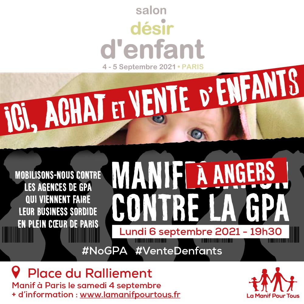 Image - Manifestation à Angers contre la GPA !