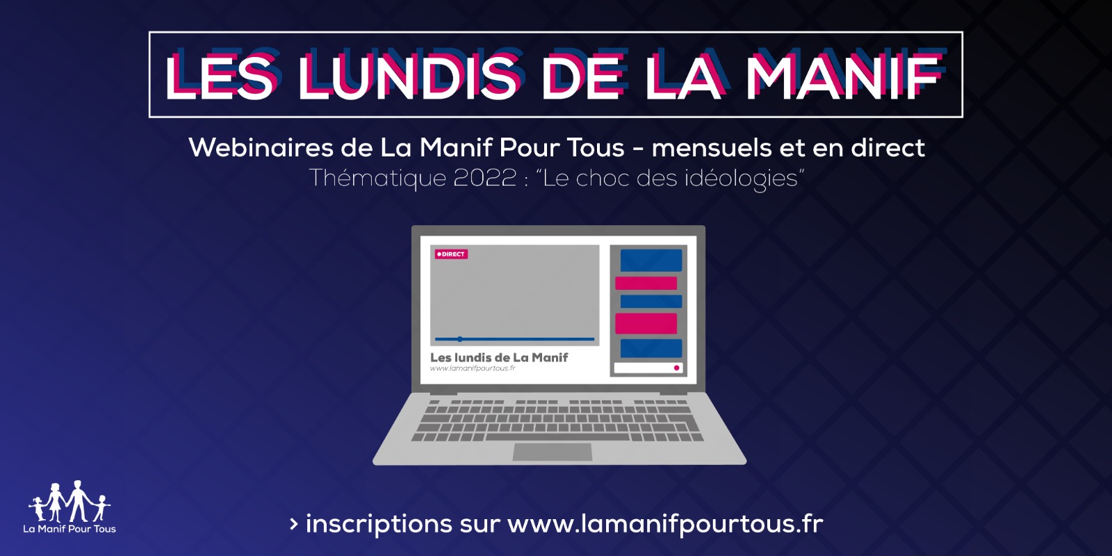 Image - Les lundis de La Manif : Participez aux webinaires